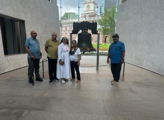 Liberty Bell - with our Happy Clients