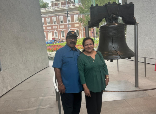 Liberty Bell - with our Happy Clients